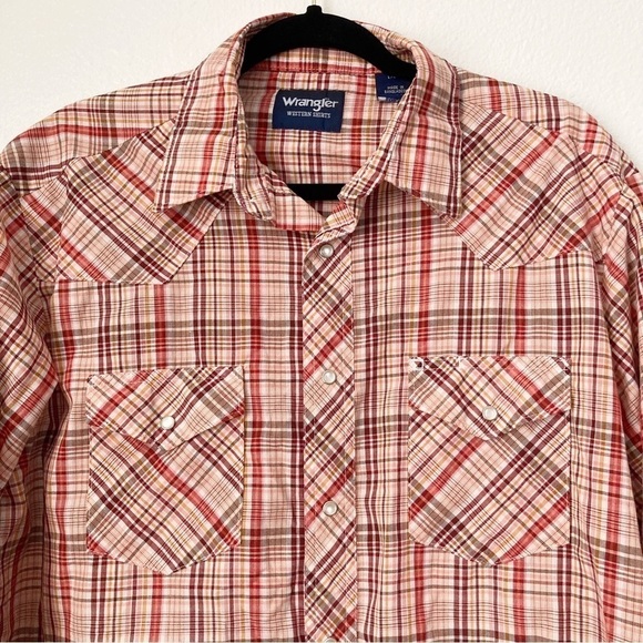 Wrangler Western Shirt | Size L - Picture 2 of 5
